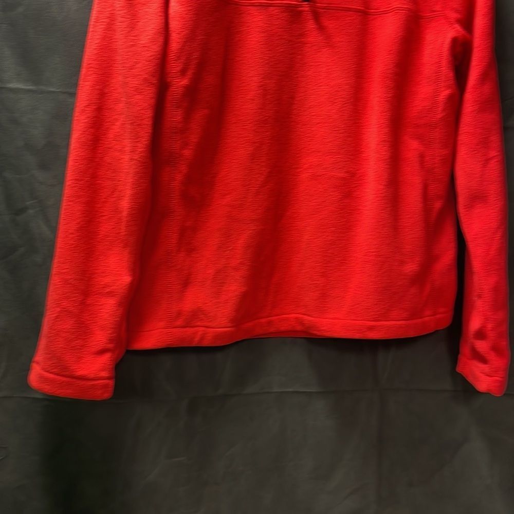 Lands ends 1/4 zipper pull over fleece - Picture 3 of 12